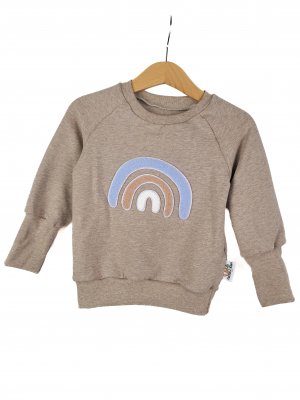 Pullover Regenbogen blau