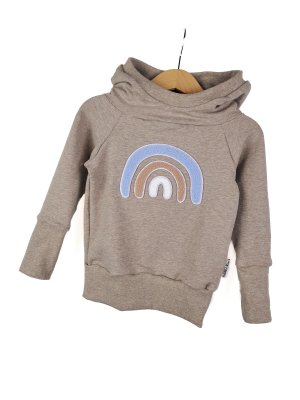 Hoodie Regenbogen blau