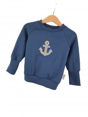 Pullover Anker-Patch blau