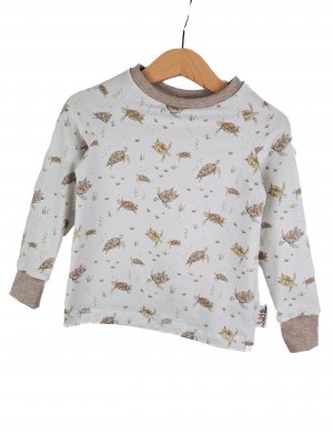 Langarmshirt Schildkröten creme