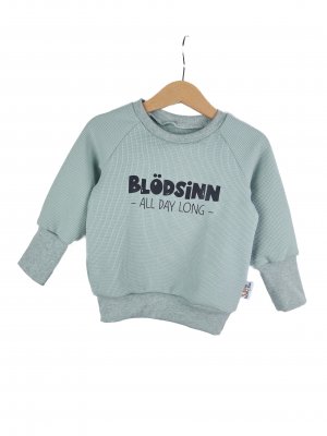 Pullover Blödsinn all Day long-Patch mint