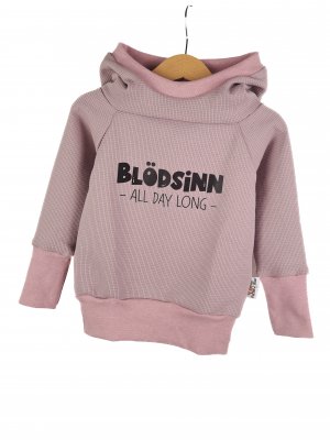 Hoodie Blödsinn All Day long altrosa 86/92