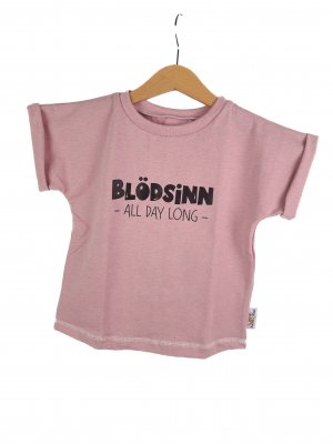 Shirty Blödsinn all Day long-Patch rosa