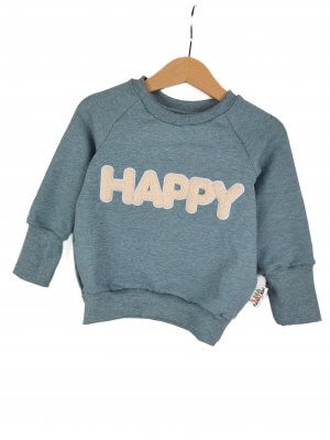 Pullover Happy-Patch altmint