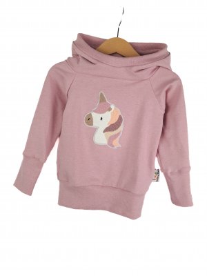 Hoodie Einhornkopf-Patch