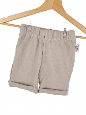 Indi Kurze Shorts Leinen sand