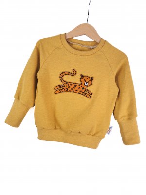 Pullover Leopard-Patch