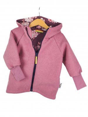 Walkjacke altrosa mit Lovely Flowers