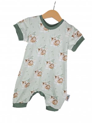 Einteiler kurz Fuchsbaby mint