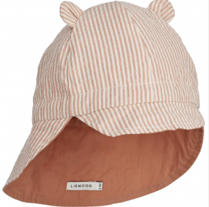 Liewood Gorm Wende-Sonnenhut Y/D stripes tuscany rose/sandy