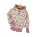 Sweatjacke Regenbogenliebe rosa