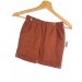 Individuell Kurze Shorts Leinen rost 134/140 mit Taschen