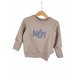 Pullover Nö!-Patch sand 86/92