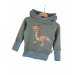 Hoodie Dino-Patch altmint 86/92