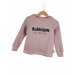 Langarmshirt Blödsinn all Day long-Patch rosa