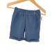 Indi Kurze Shorts Leinen blau