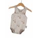 Sommerstrampler Fuchsbaby sand 74/80