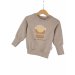 Pullover Pommes-Patch sand