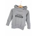 Hoodie Auftragschiller-Patch grau