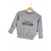 Pullover Auftragschiller-Patch grau