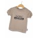 T-Shirt Auftragschiller-Patch sand