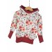 Hoodie Feinripp Rosentraum 86/92