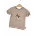 T-Shirt Palme-Patch sand 86/92