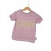 T-Shirt Cute-Patch rosa