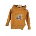 Hoodie Triceratops-Patch zimt