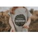 Shirty Vorsicht Dickkopf-Patch grau