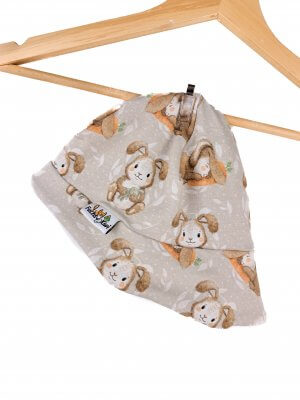 Sommermütze Häschen beige