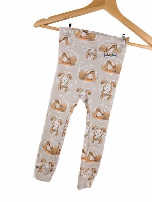 Leggings Häschen beige