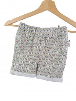 Kurze Shorts Musselin Loveboat sand