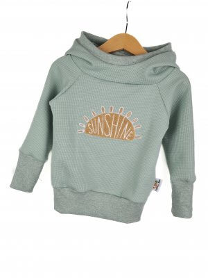 Hoodie Sunshine-Patch mint 86/92