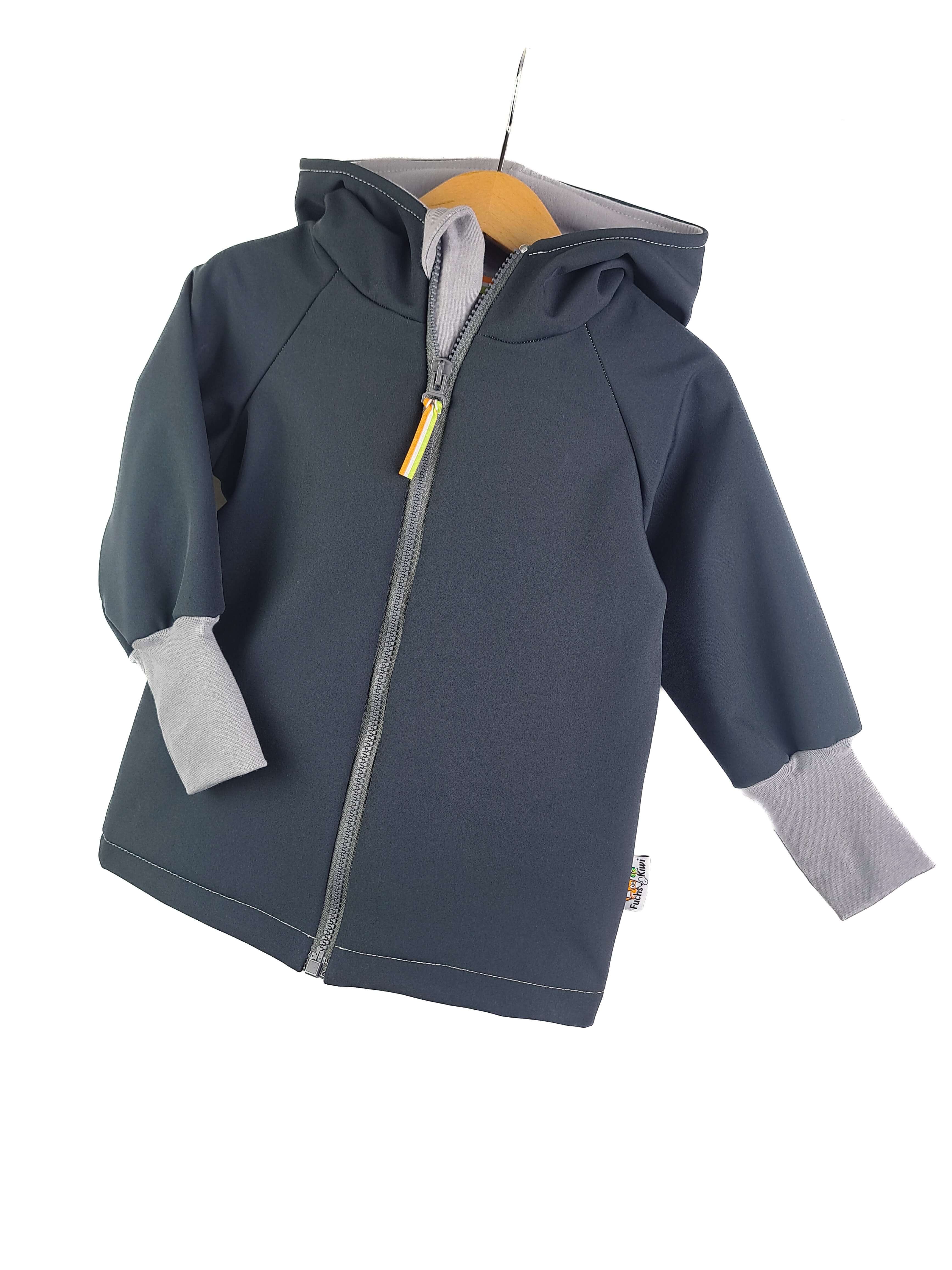 Softshelljacke grau