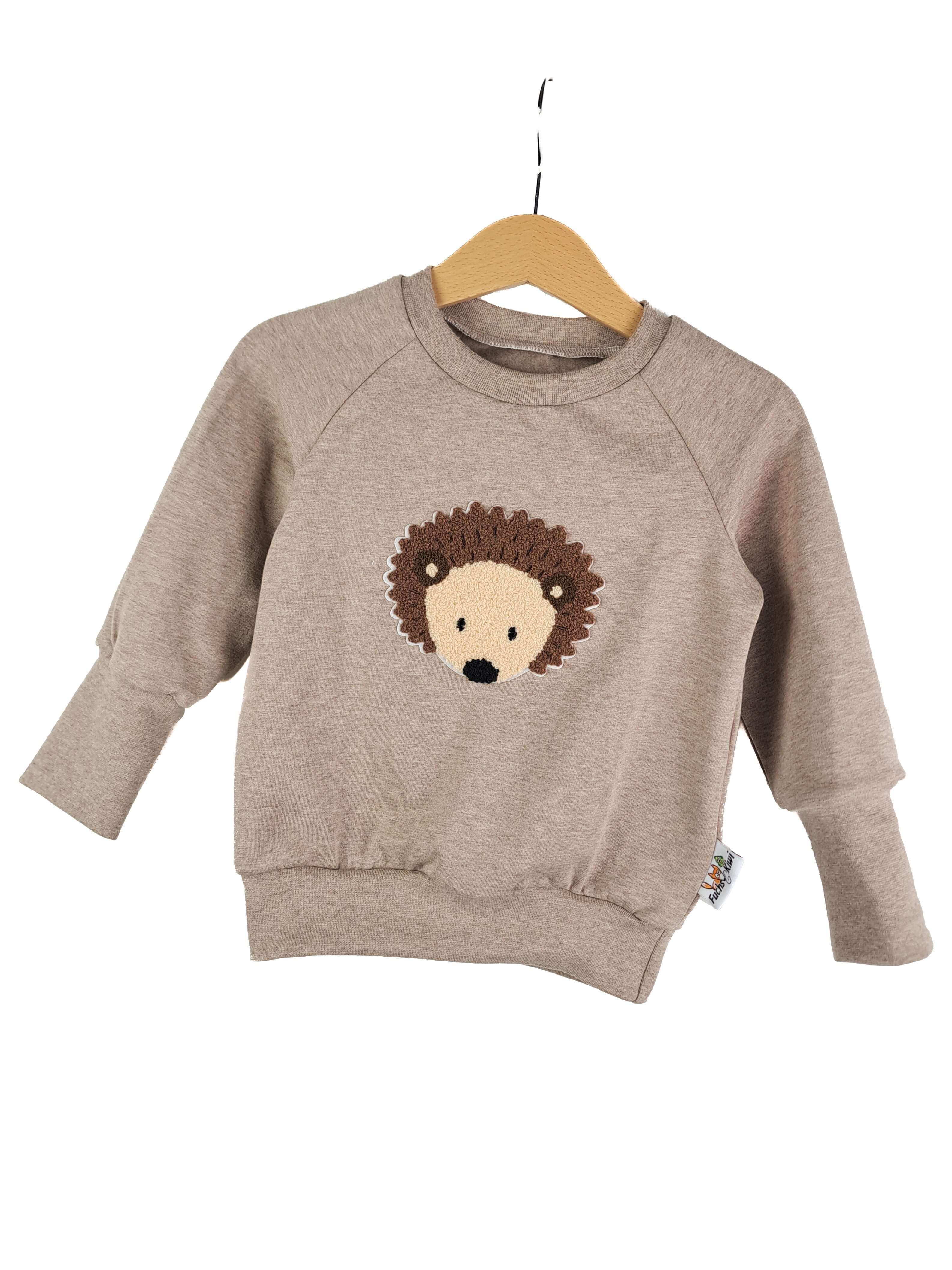 Pullover Igel-Patch sand