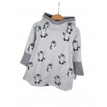 Hoodiekleid Pinguinbaby