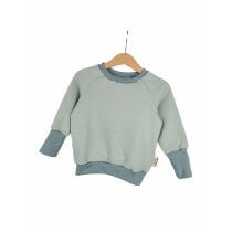 Pullover Waffeljersey mint