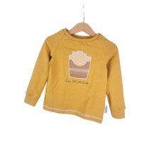 Langarmshirt Pommes-Patch curry