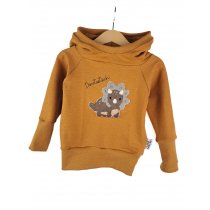 Hoodie Triceratops-Patch zimt