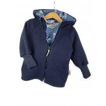 Walkjacke blau mit Traumwal