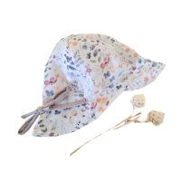 Sommerhut Musselin Sommerblumen