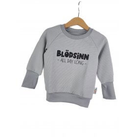 Pullover Blödsinn all Day long-Patch