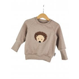 Pullover Igel-Patch sand