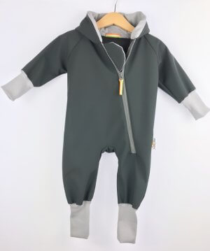 Softshelloverall Softshell grau 92/98